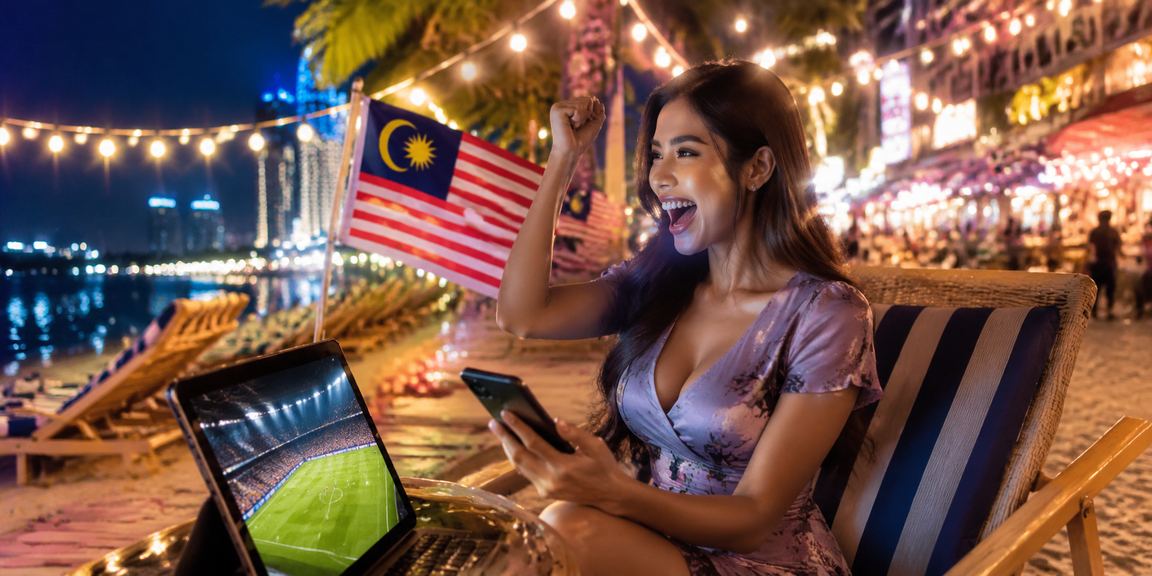 Pengguna Johor Bahru menguruskan transaksi pertaruhan dalam talian dengan platform mu33
