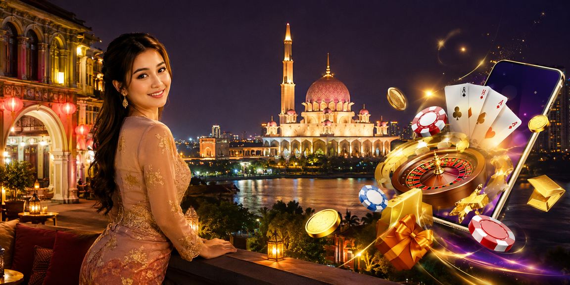 Pusat hiburan kasino di Putrajaya dengan koleksi mesin slot moden