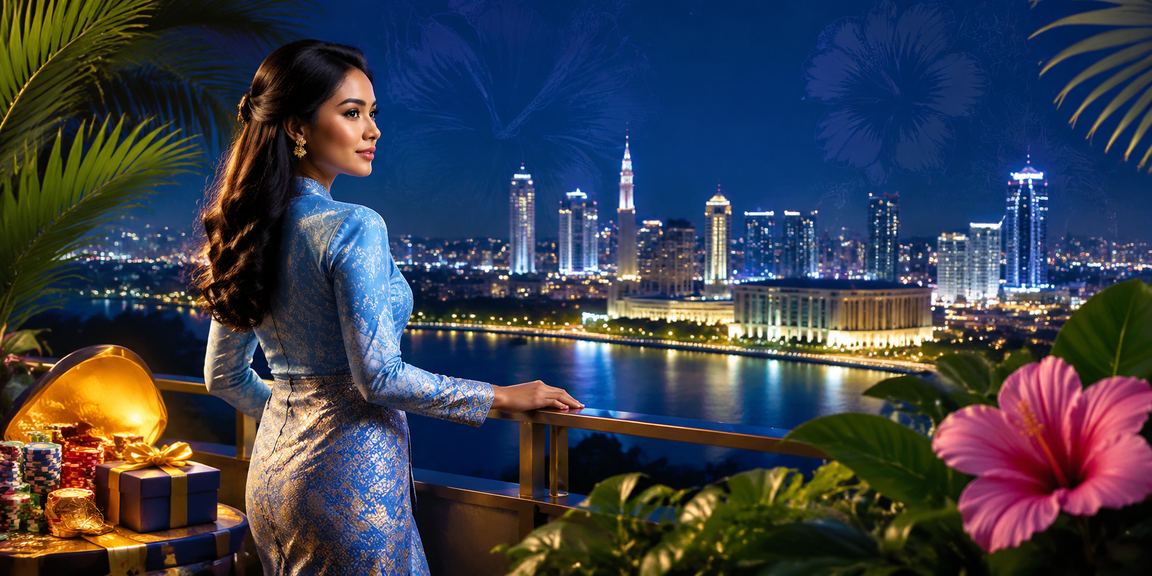 Pemain wanita Selangor dalam baju kurung menikmati permainan meja dalam talian